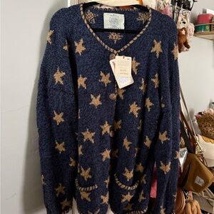 Amano Knitwear Star Cardigan